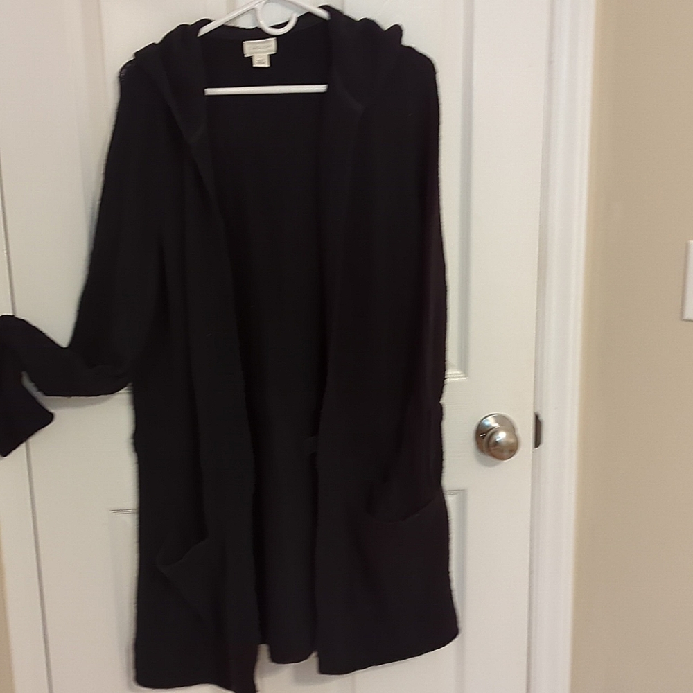 Caslon black merino sweater